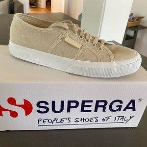 Superga 2750 Cotu Classic  Unisex Sneaker Full Café Noir Size 8.5 W or 7M